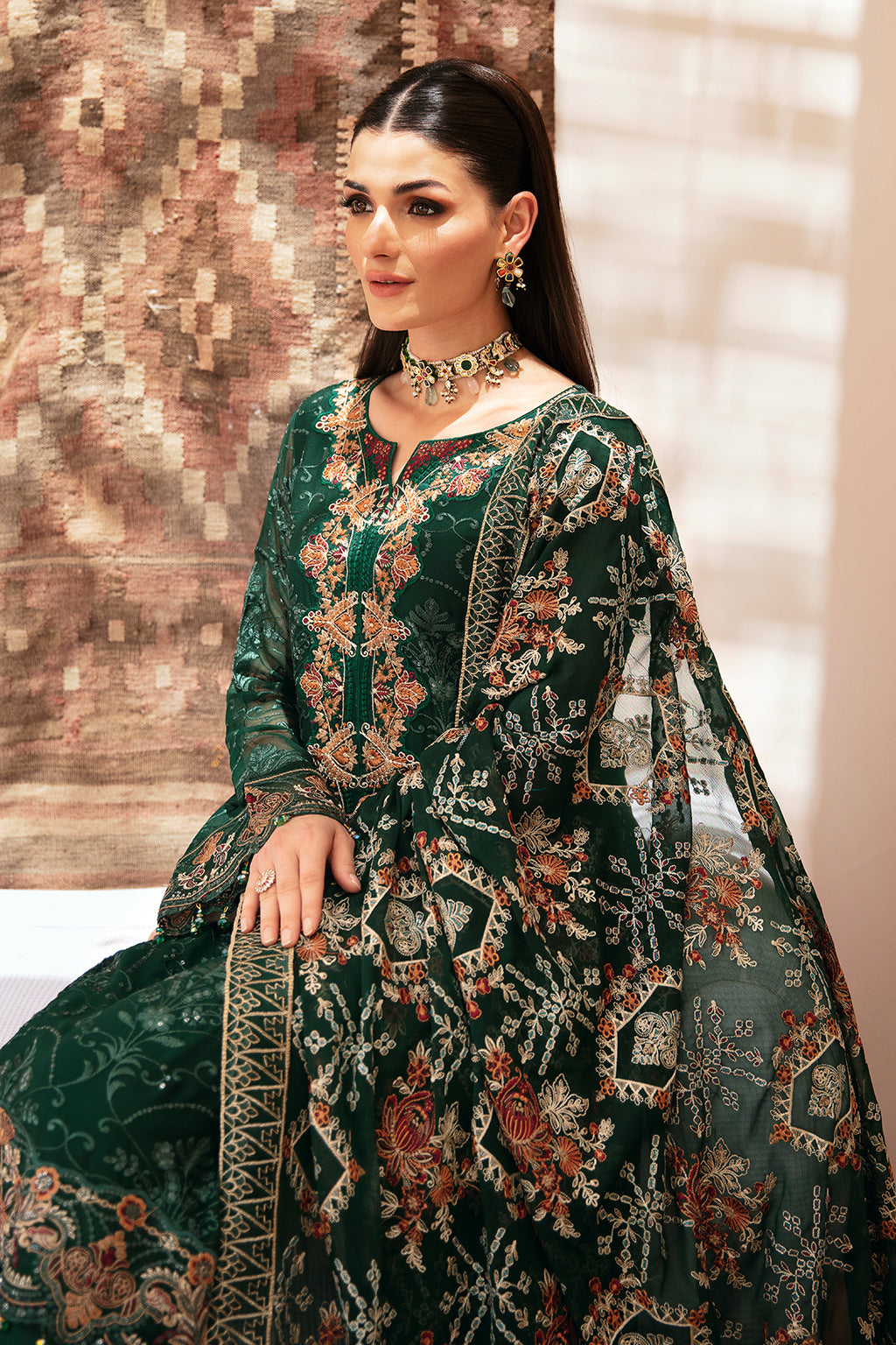 Kashish Chiffon Vol-2 K-207 Green