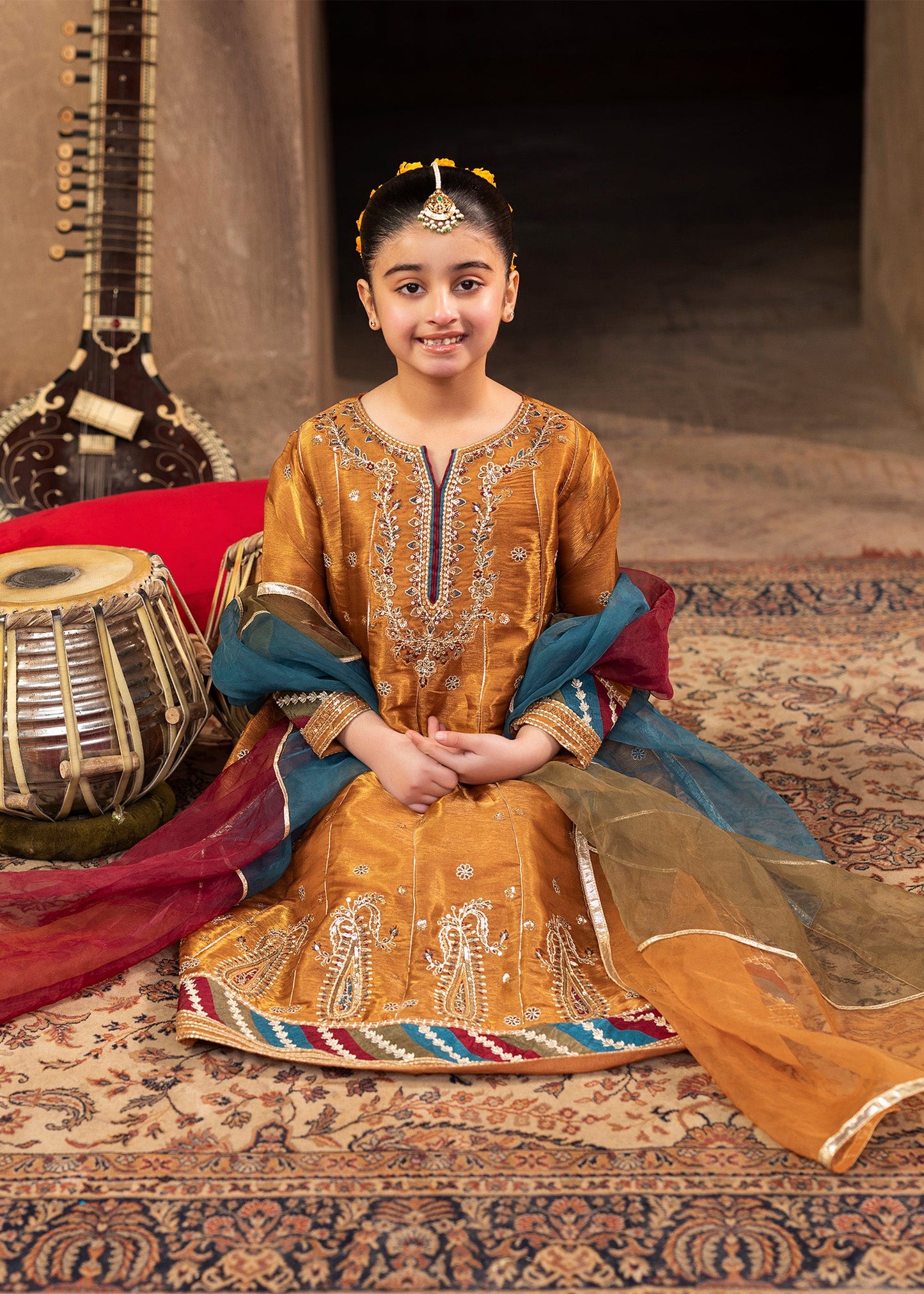 Dastoor Kids ZQ 2577 Mustard