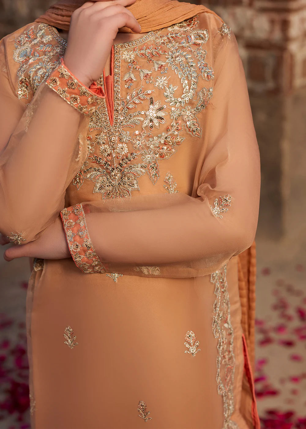 Dastoor Kids ZQ 2578 Peach Orange