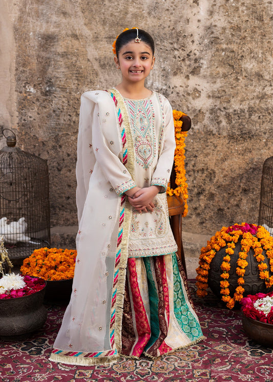 Dastoor Kids ZQ 2581 White