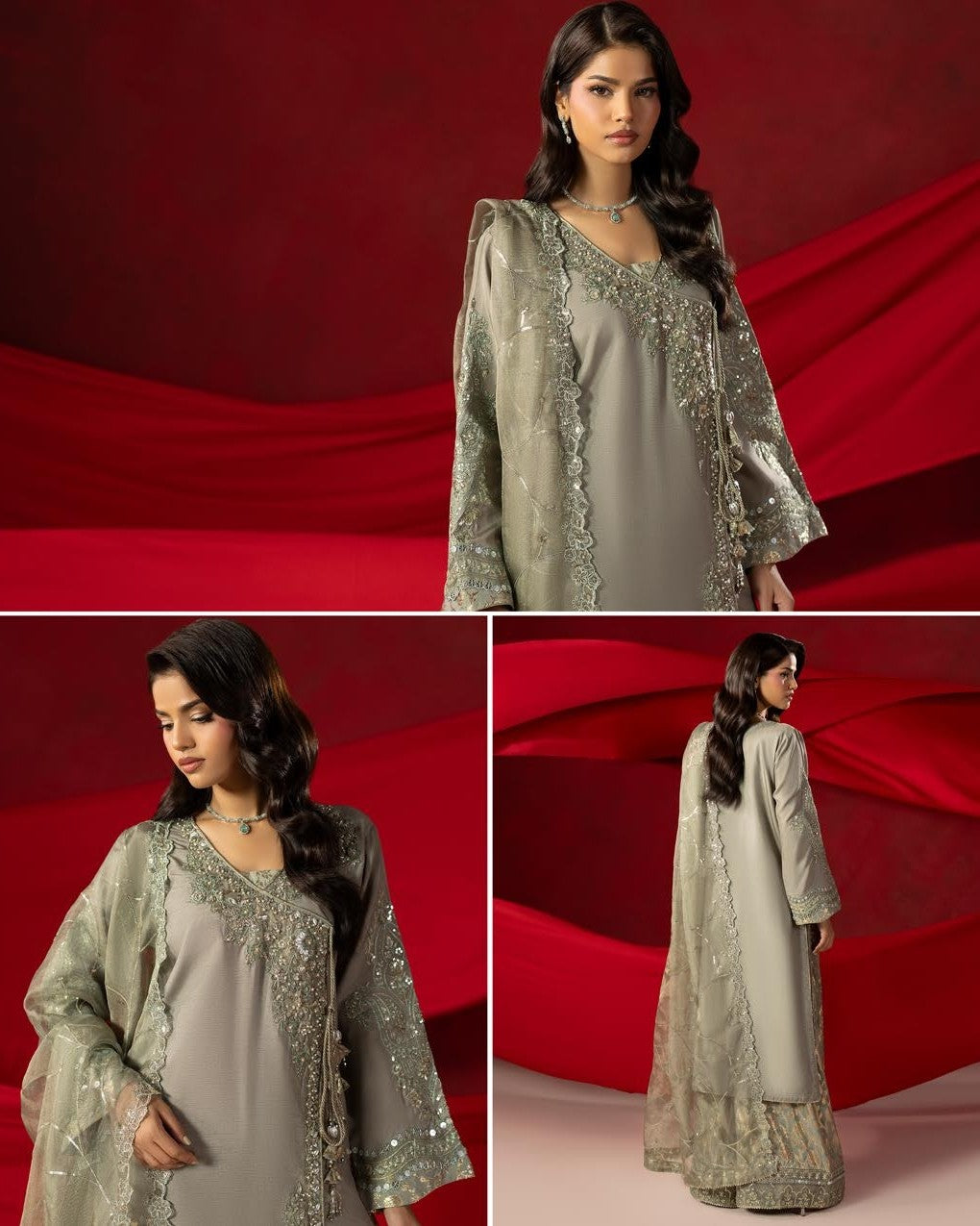 Zardozi Edit 4 ZR 2651 Olive