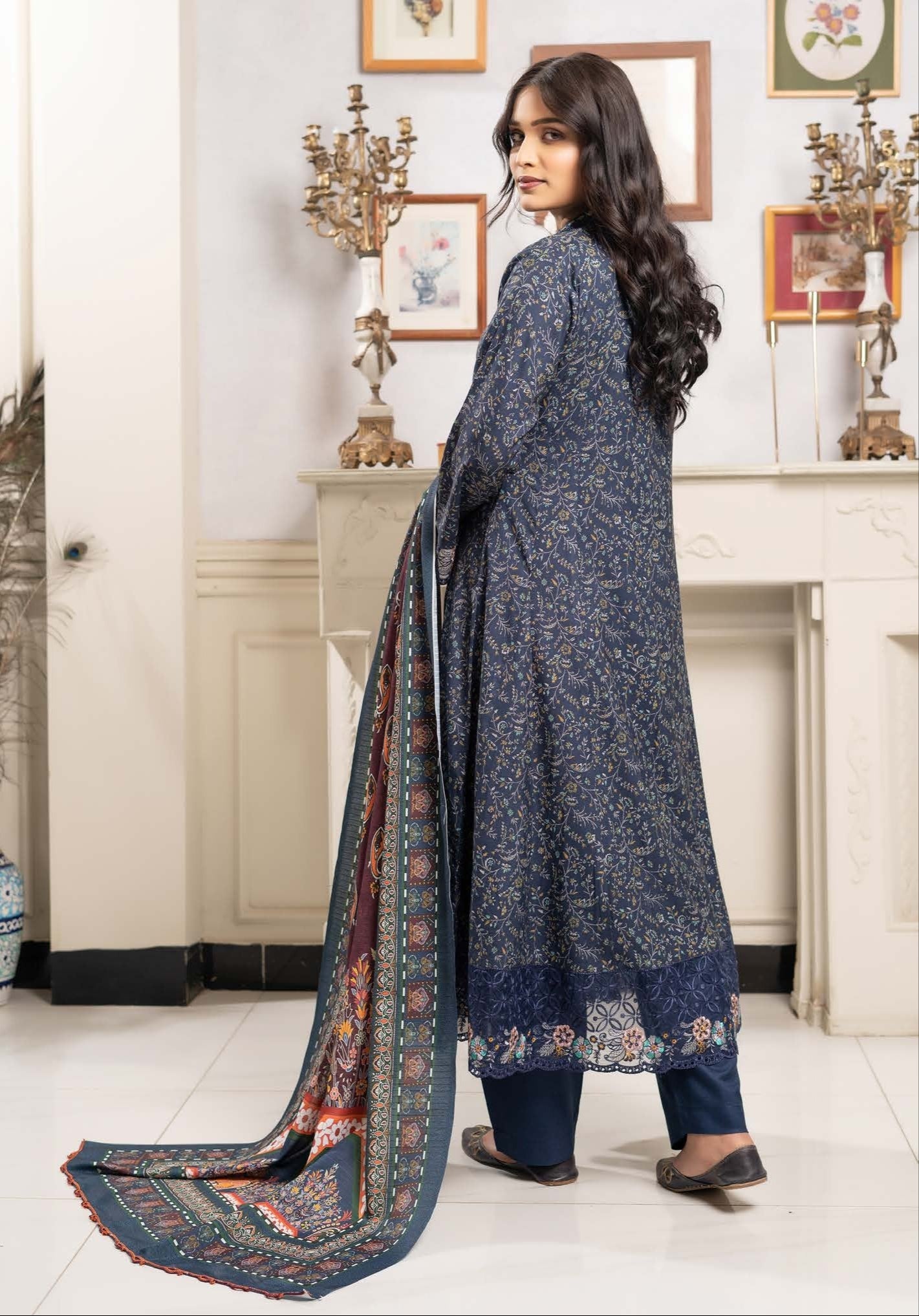 Munira Ghazal Dhanak MSL 05 Navy Blue