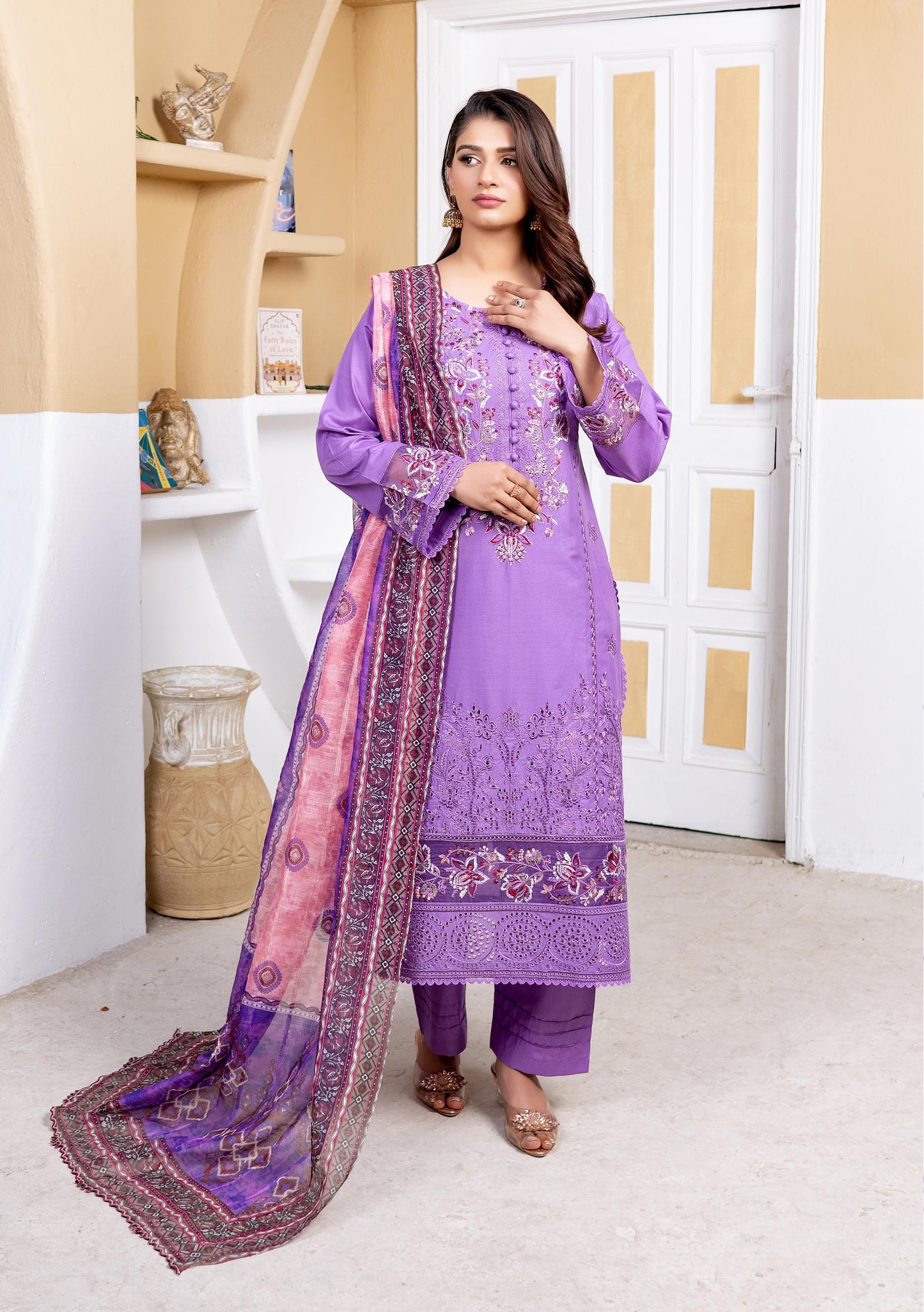 Munira 7 Voguish Cotton MSL 06 Lavender