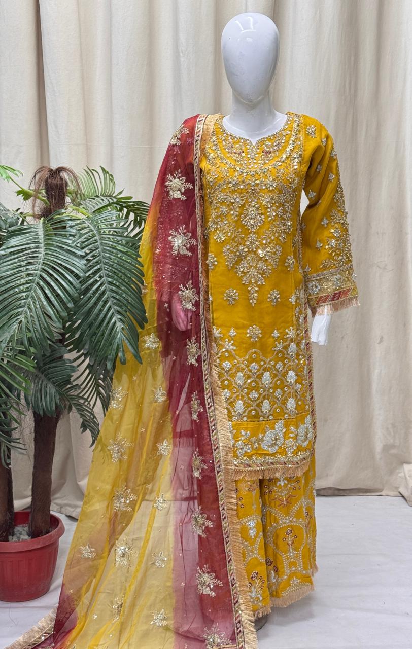 SJ3156 by Plazo Mohsin Mustard