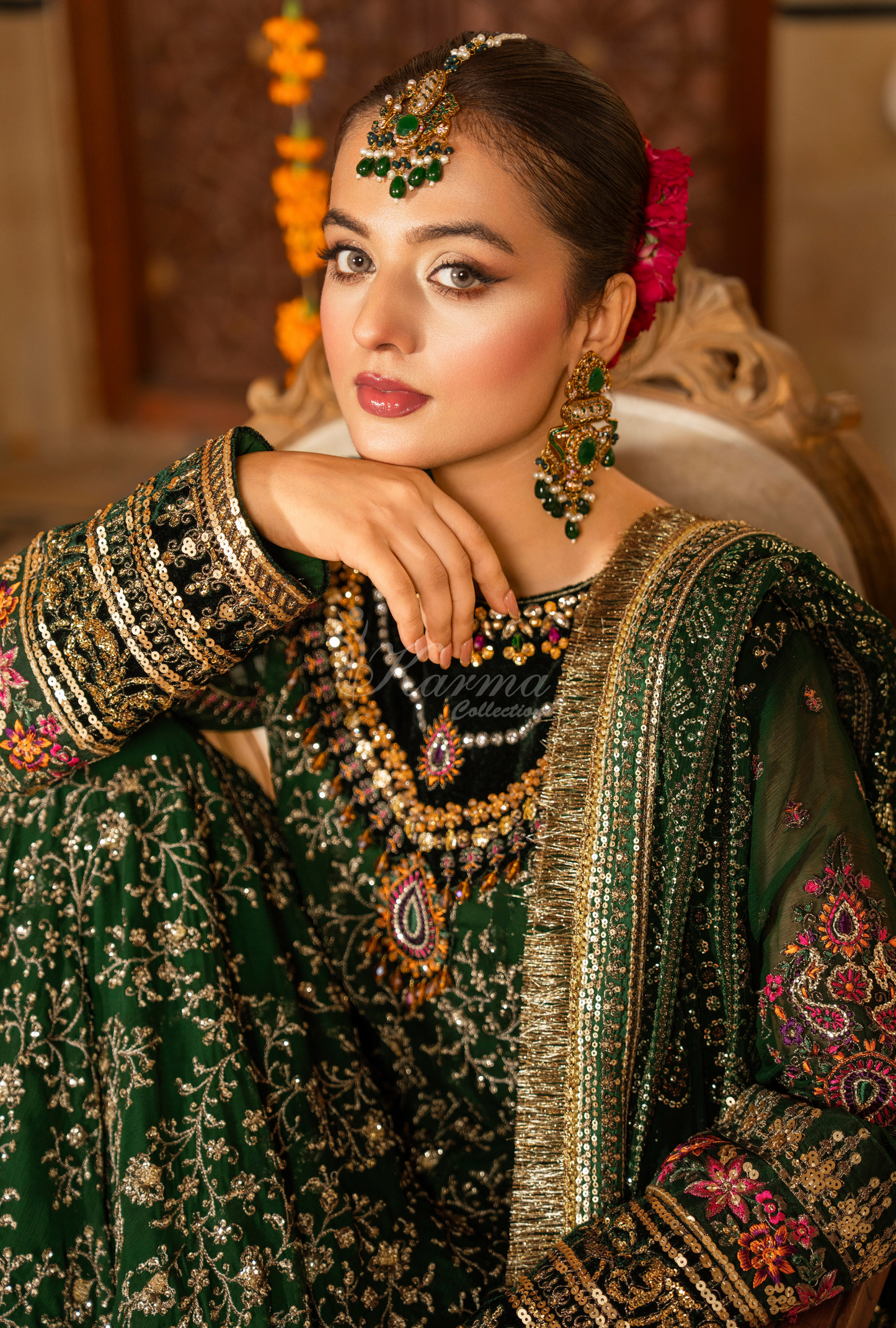 Karma Jahanara 499 Kelly Green