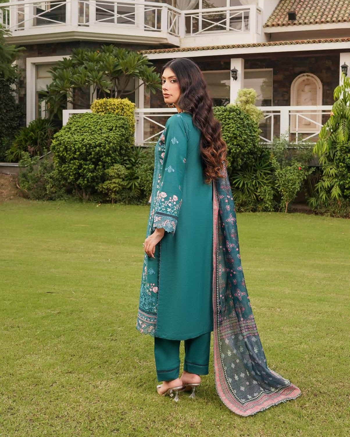 Munira Riwayat Dhanak MSL 06 Teal Green