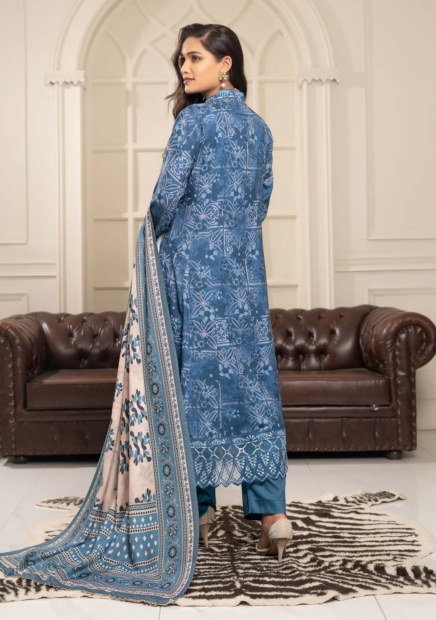 Munira Ghazal Dhanak MSL 07 Jeans Blue