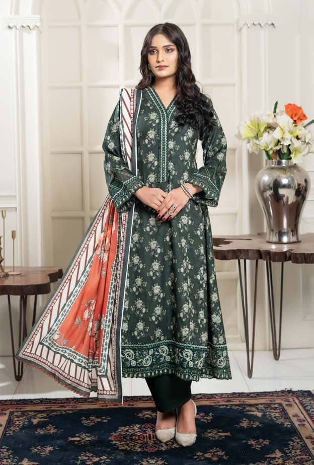 Munira Ghazal Dhanak MSL 02 Dark Green