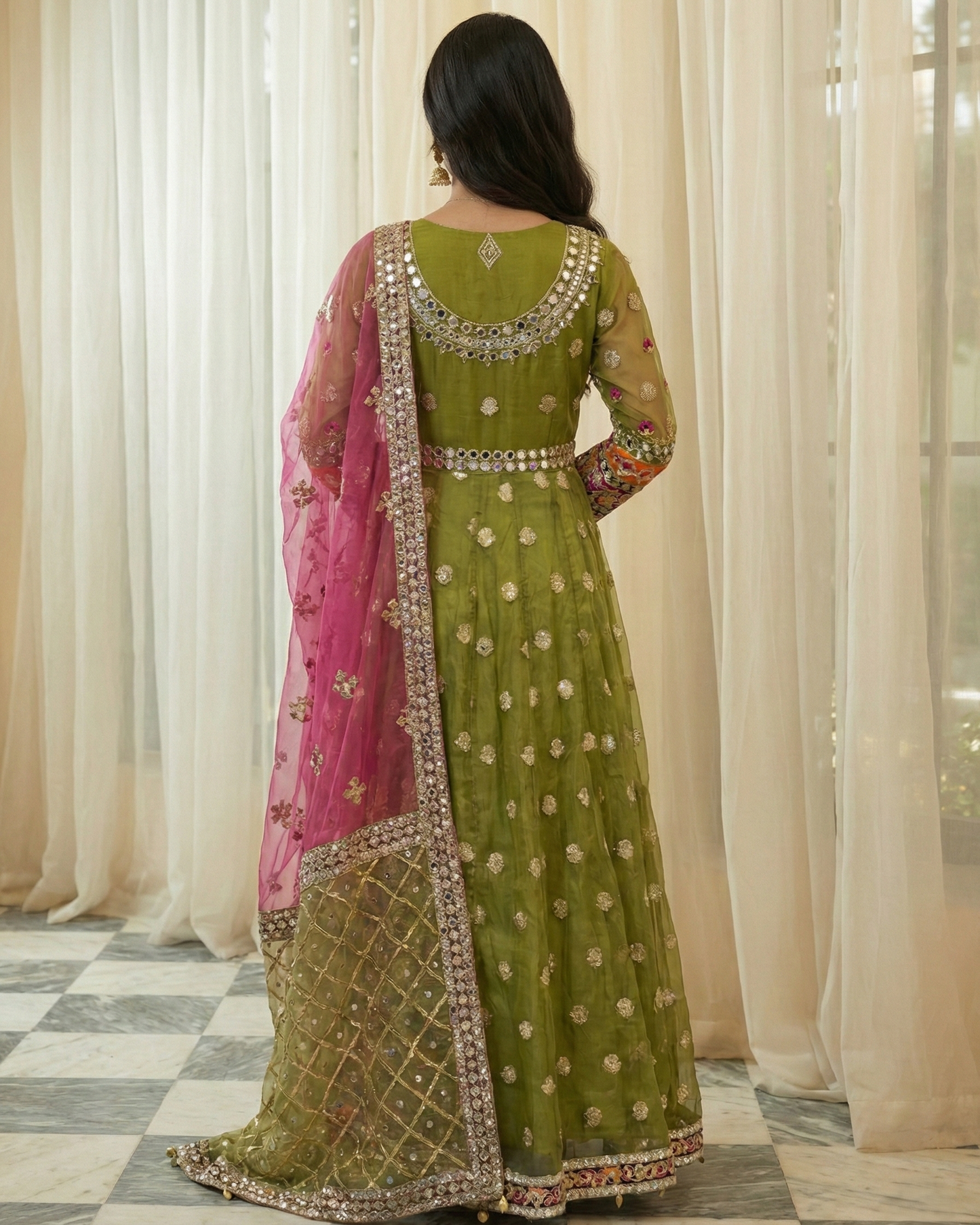 326 C-FANCY Mehndi by SH