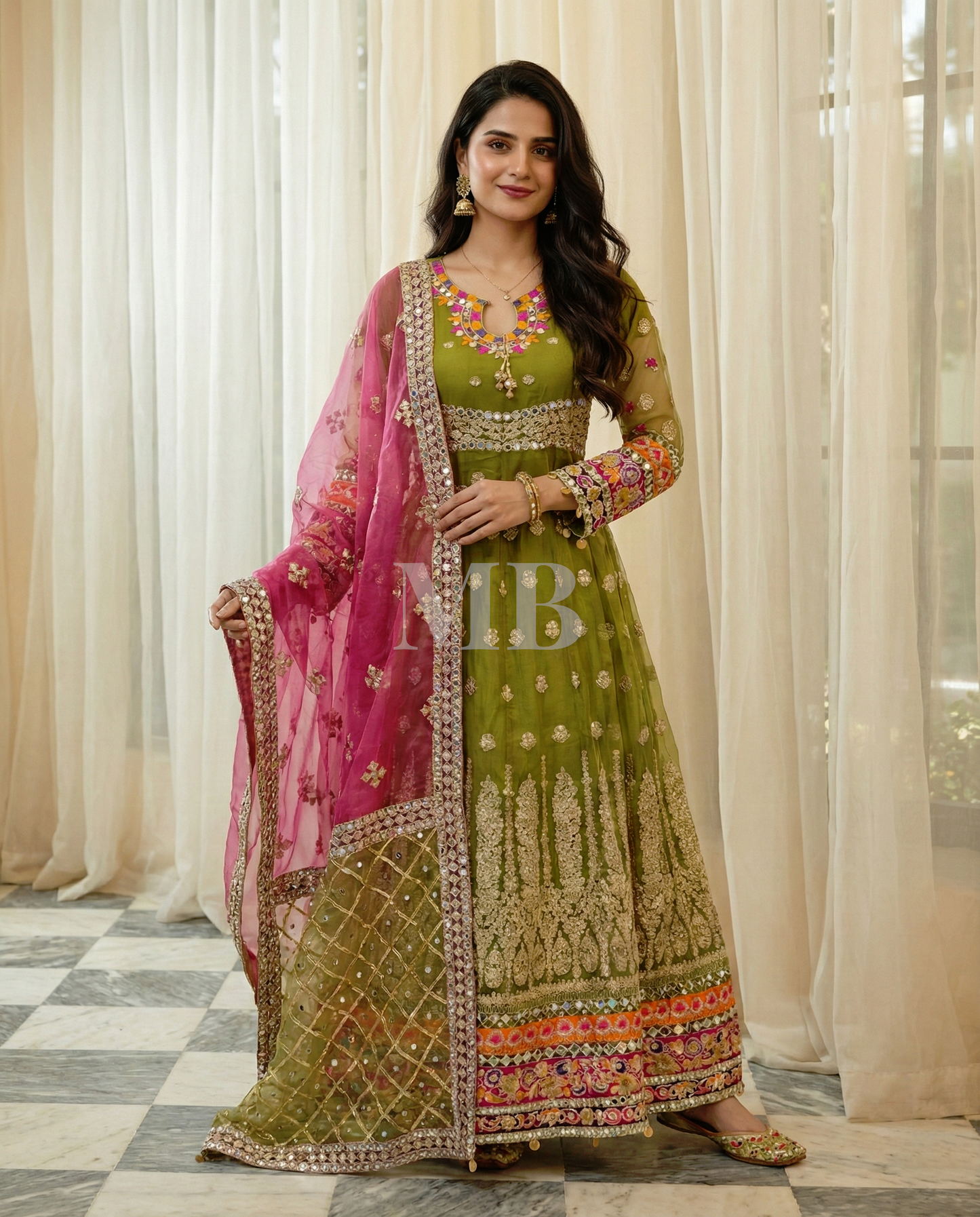 326 C-FANCY Mehndi by SH
