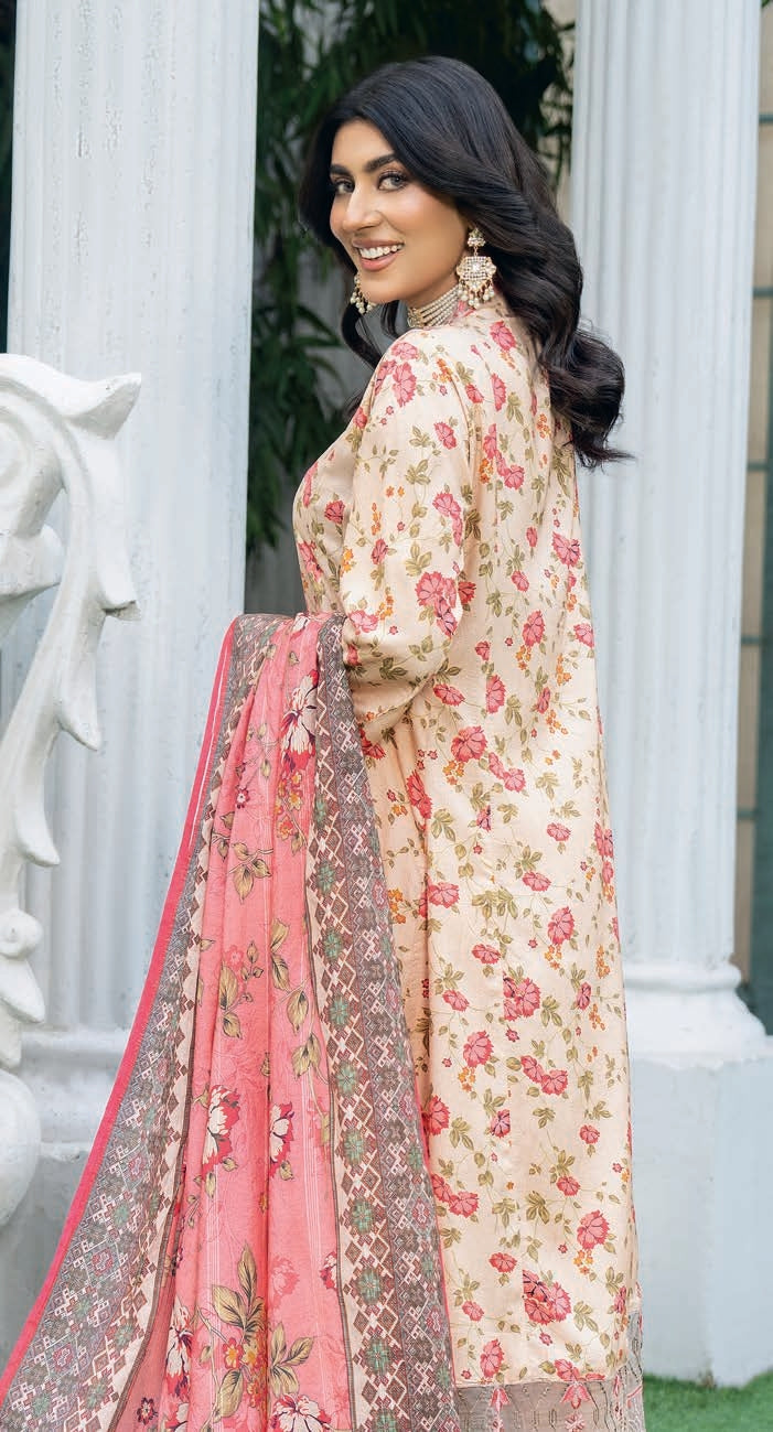 Munira Nayab Linen MSL 06 Peach