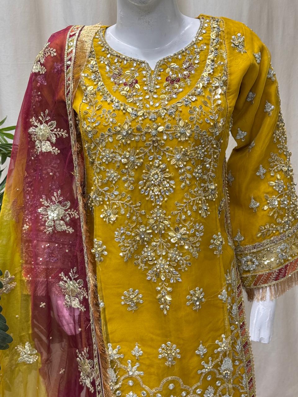 SJ3156 by Plazo Mohsin Mustard