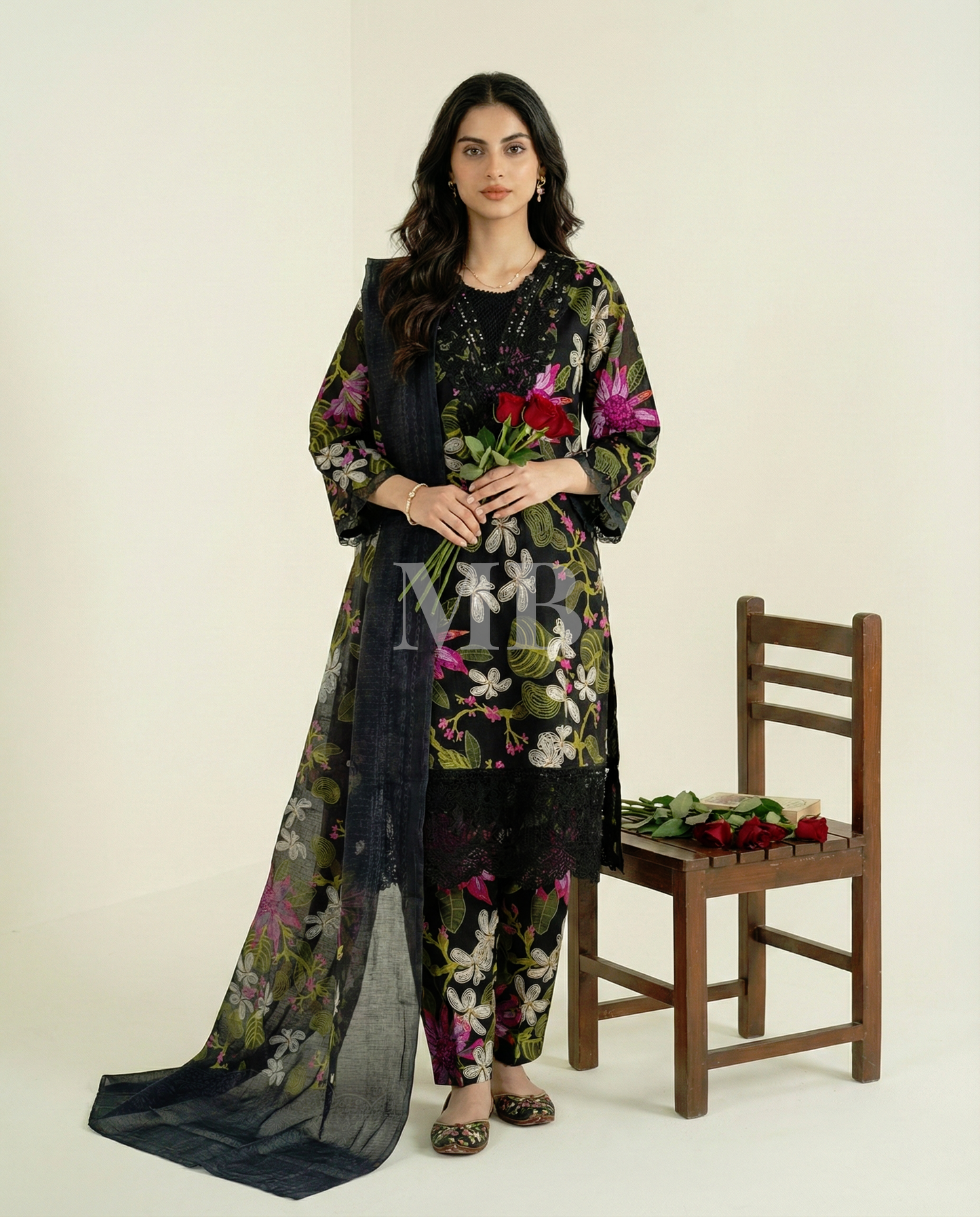 3PC 596 Black