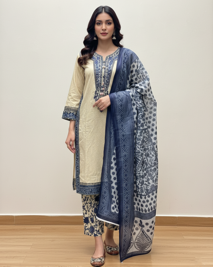 3PC 549 Skin Blue & Khusa