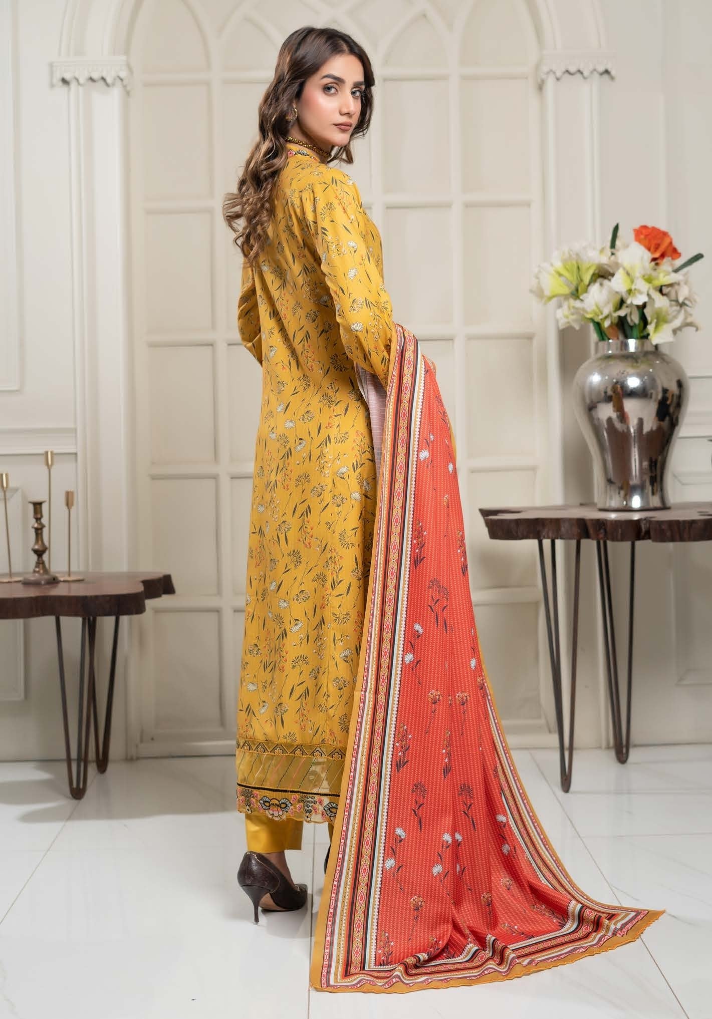 Munira Ghazal Dhanak MSL 01 Mustard