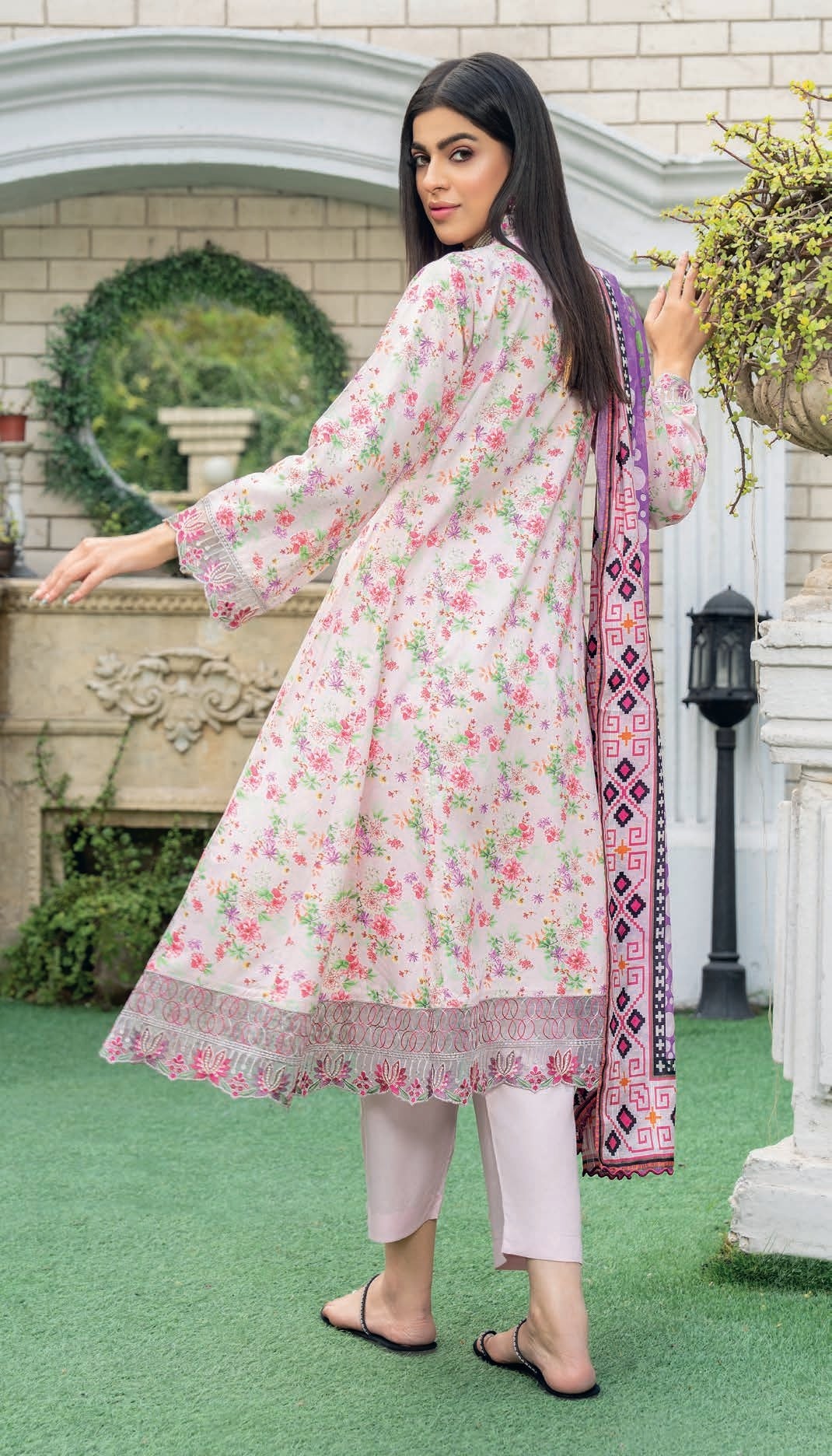 Munira Nayab Linen MSL 07 Pink