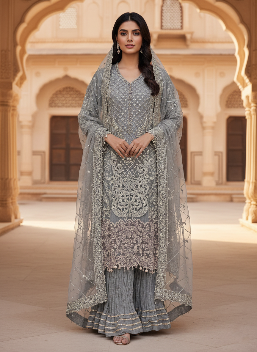 The Silver Cascade Gray