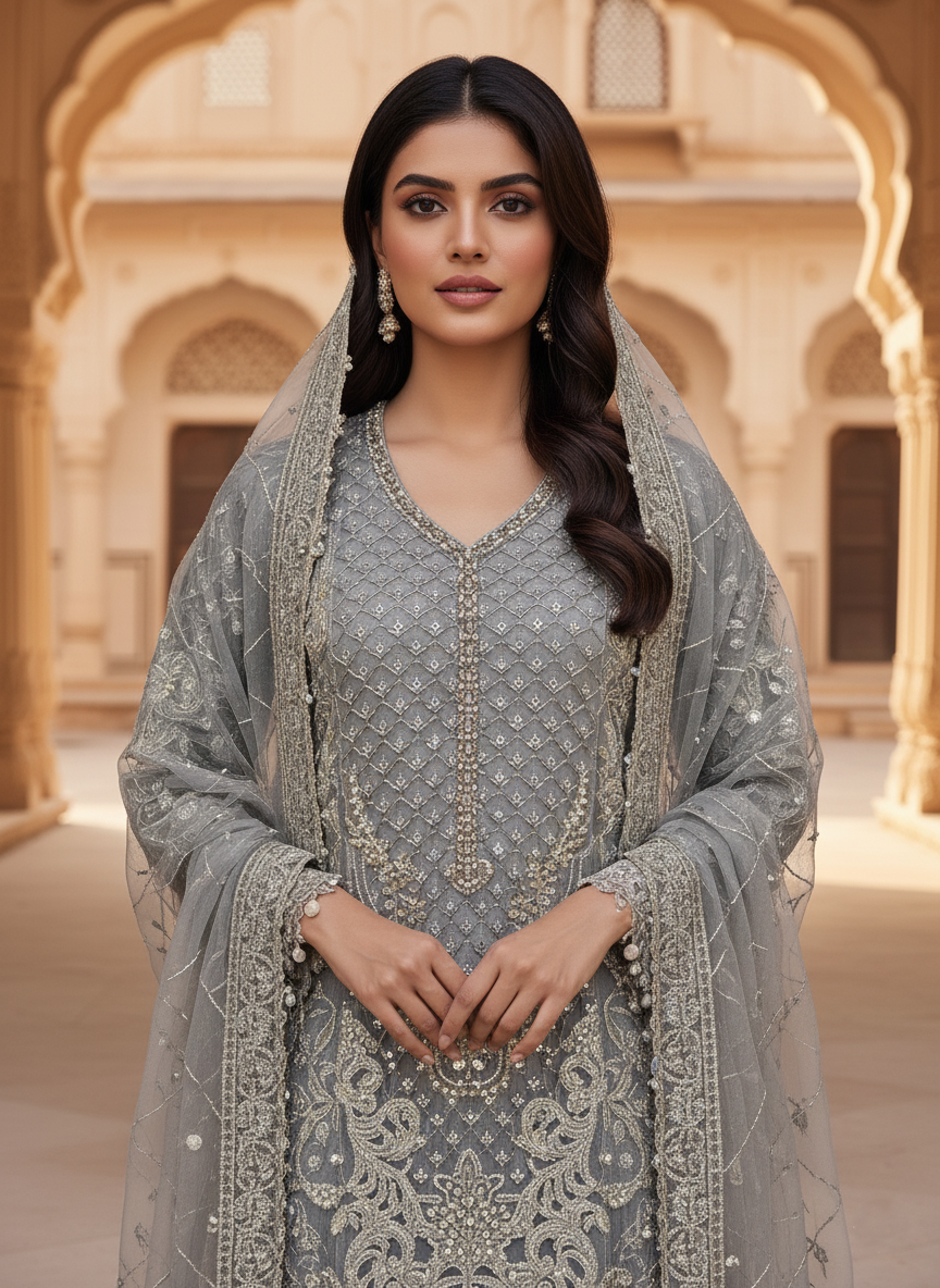 The Silver Cascade Gray