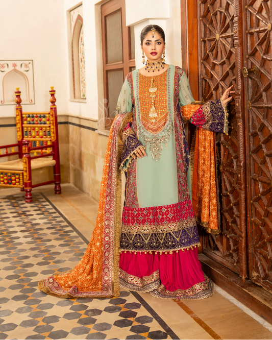 Karma Jahanara 500 Mint Green