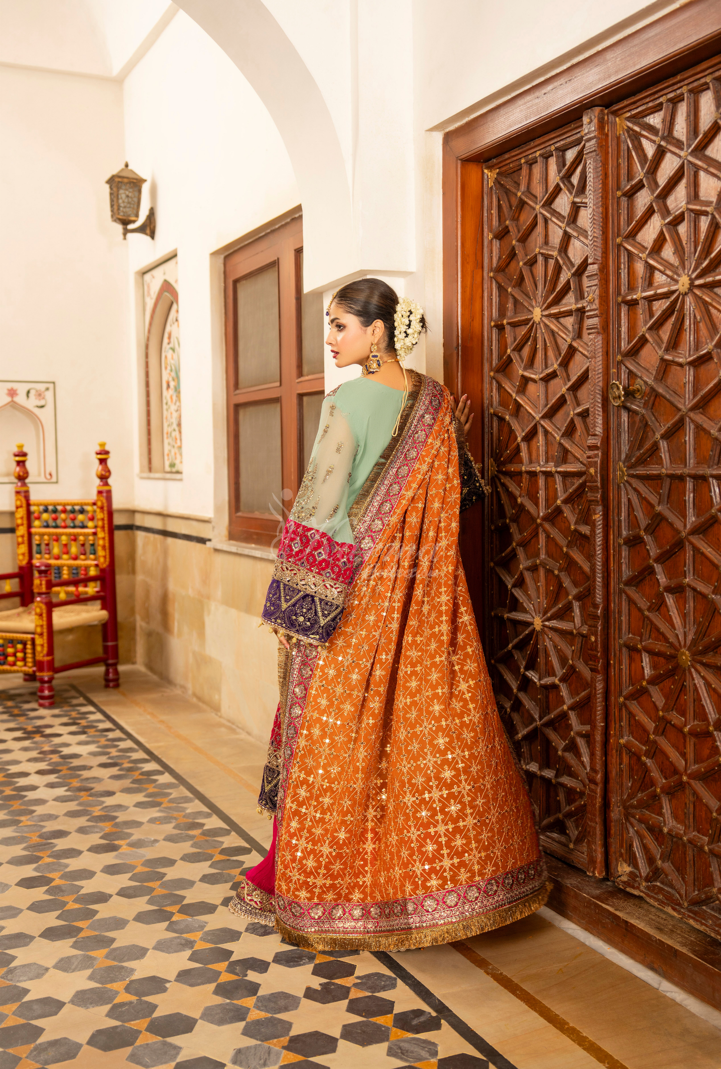 Karma Jahanara 500 Mint Green