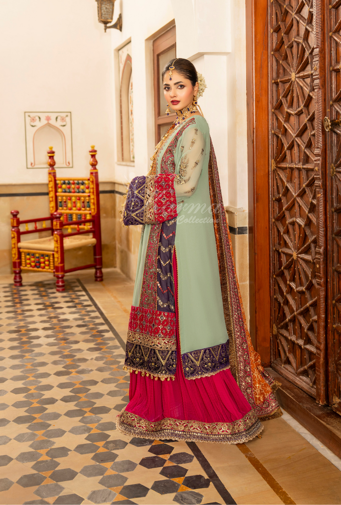 Karma Jahanara 500 Mint Green