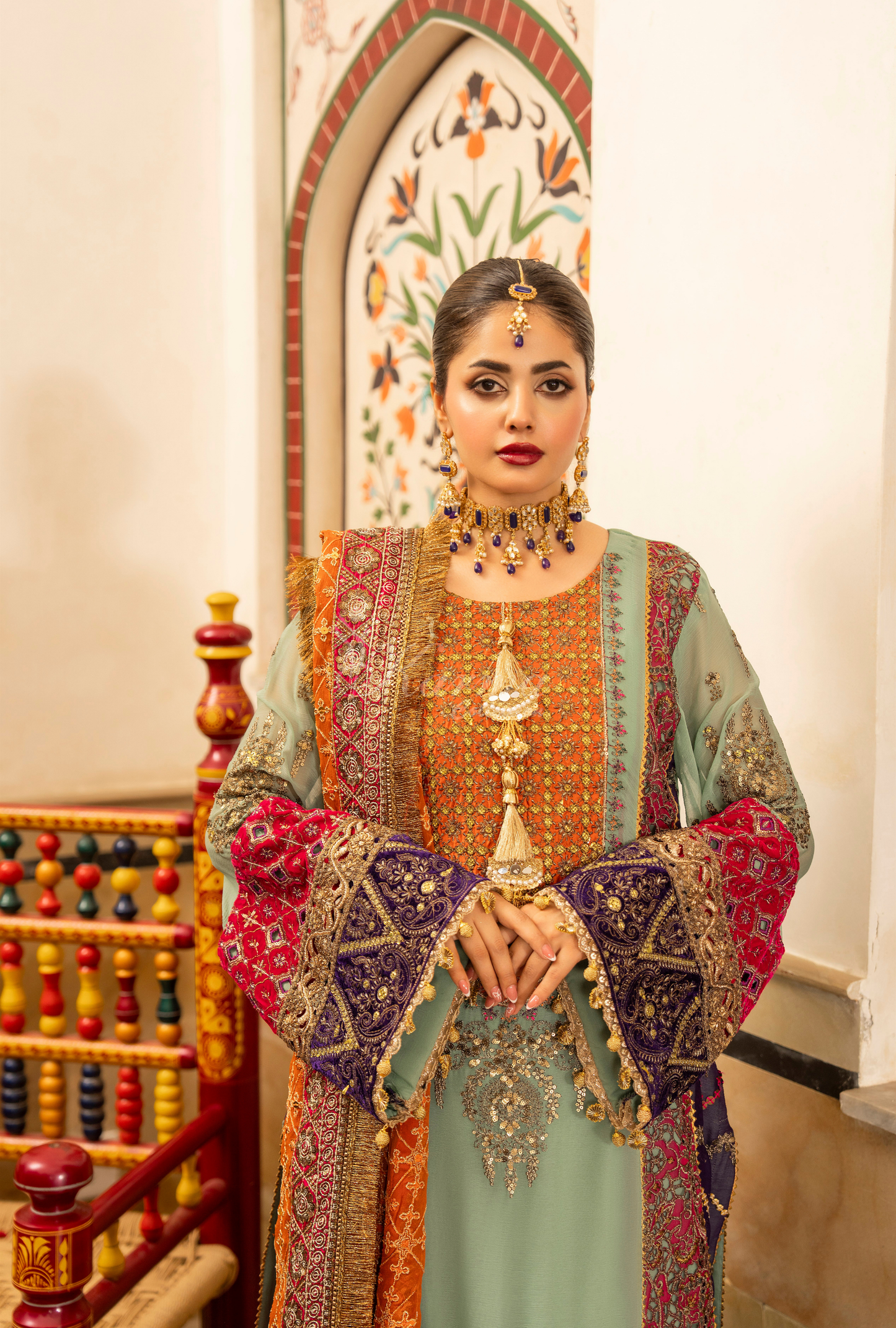 Karma Jahanara 500 Mint Green