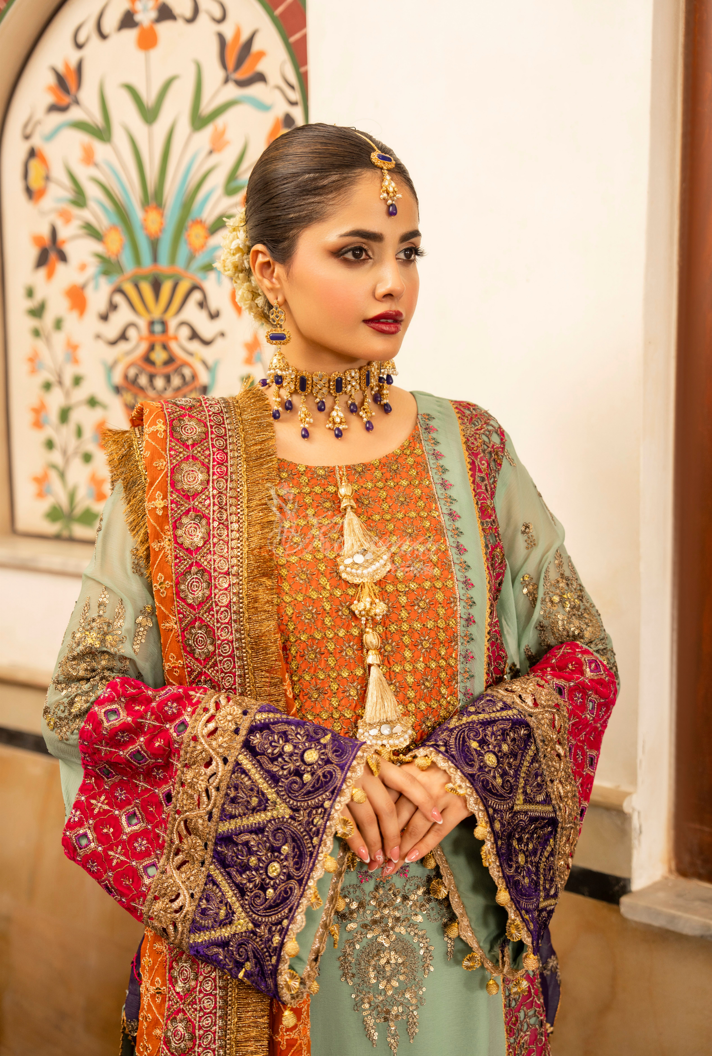 Karma Jahanara 500 Mint Green