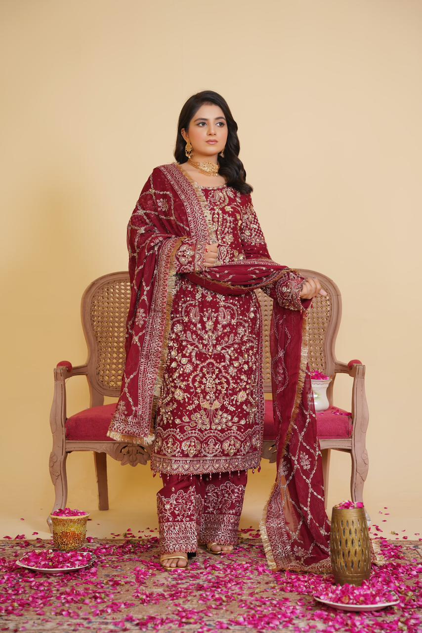SJ3582 Mehroon