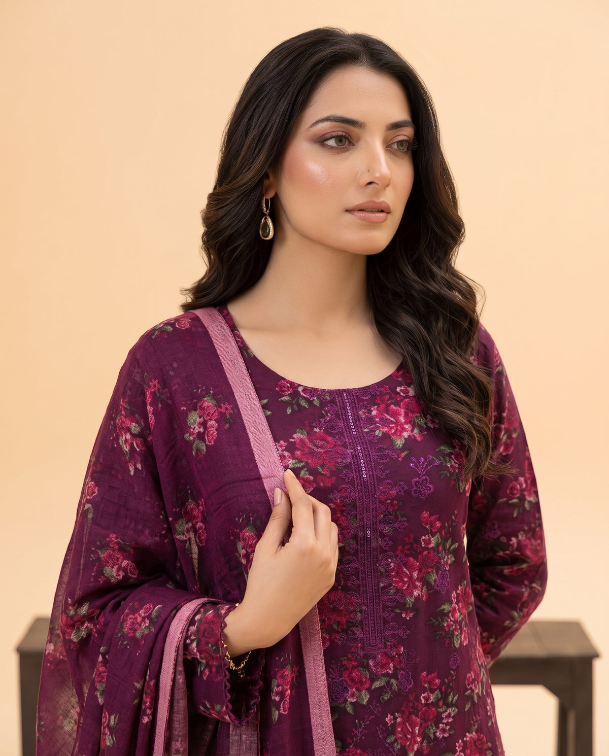 K&R Dhanak - Dhanak Dupatta 651 Margenda