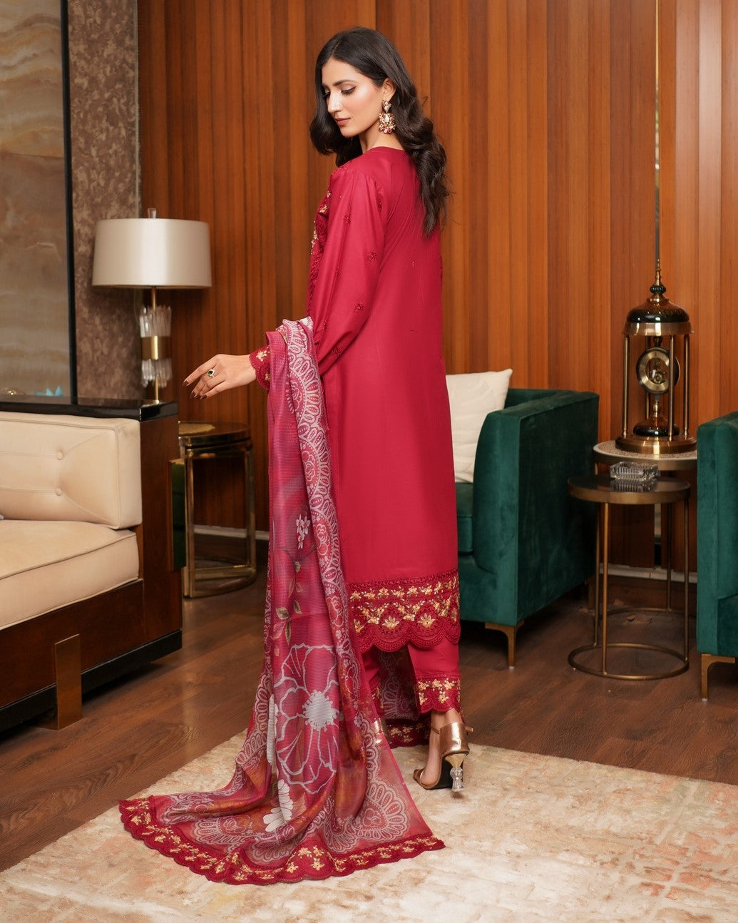 Munira 6 Luxury MSL 03 Mehroon