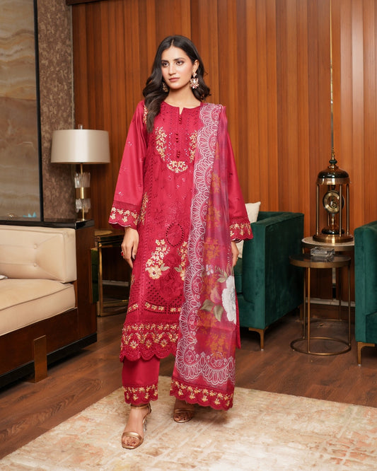 Munira 6 Luxury MSL 03 Mehroon