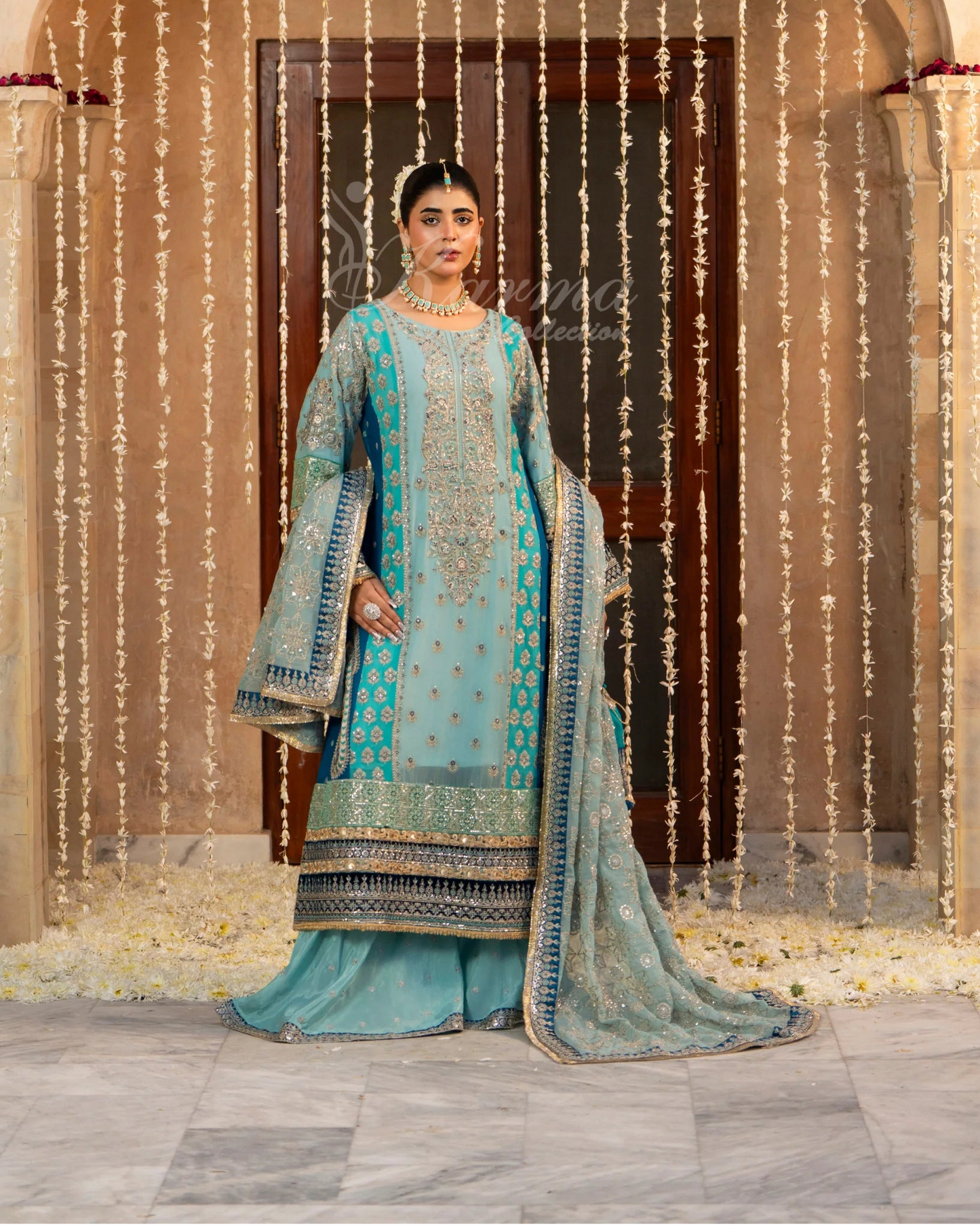 Karma Jahanara 501 Sky Blue