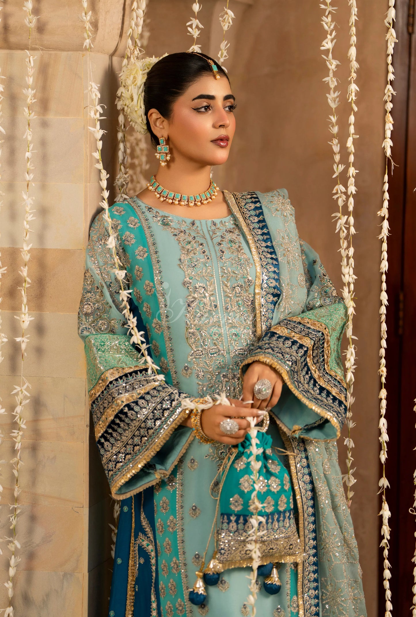 Karma Jahanara 501 Sky Blue