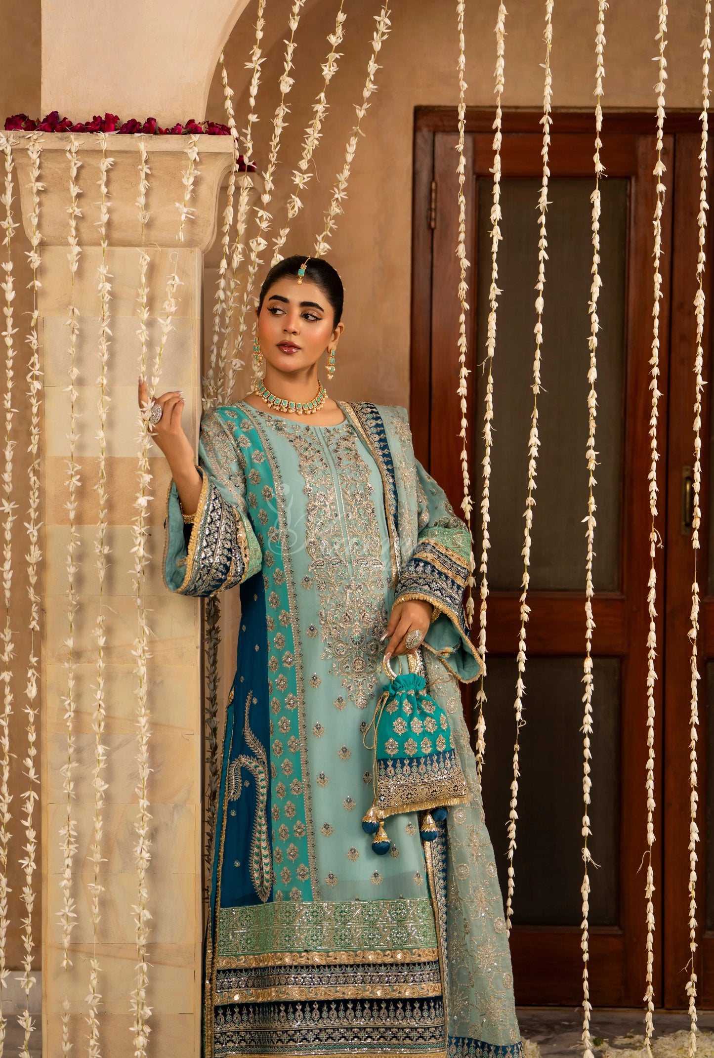 Karma Jahanara 501 Sky Blue