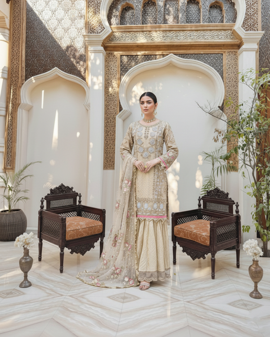 Champagne Palace Harmony Off White