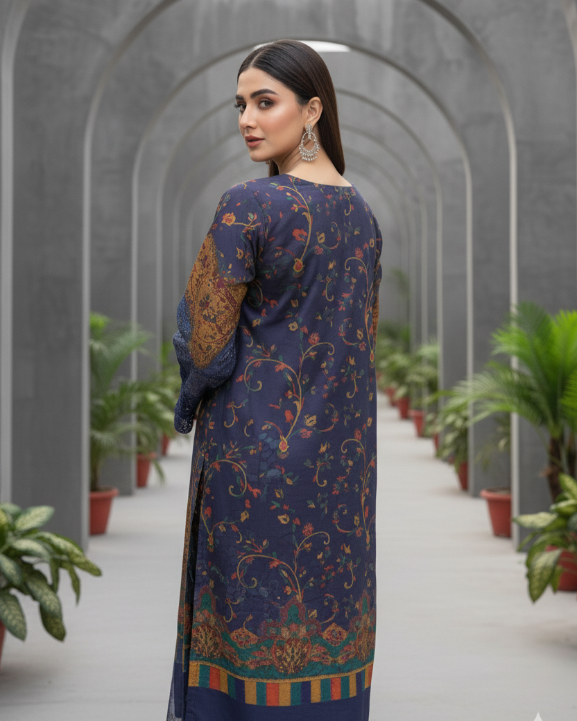 Sapphire Tapestry Blue