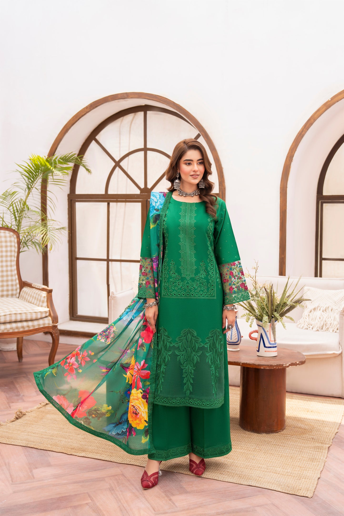 Karma Apsara 1485 Pine Green