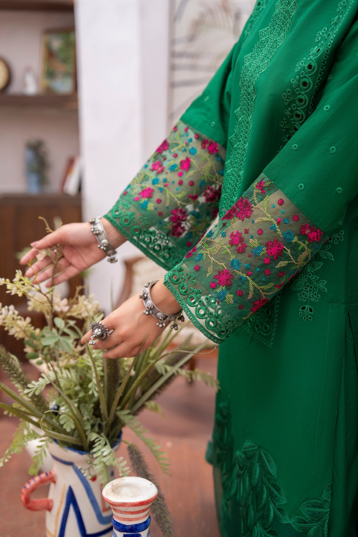 Karma Apsara 1485 Pine Green