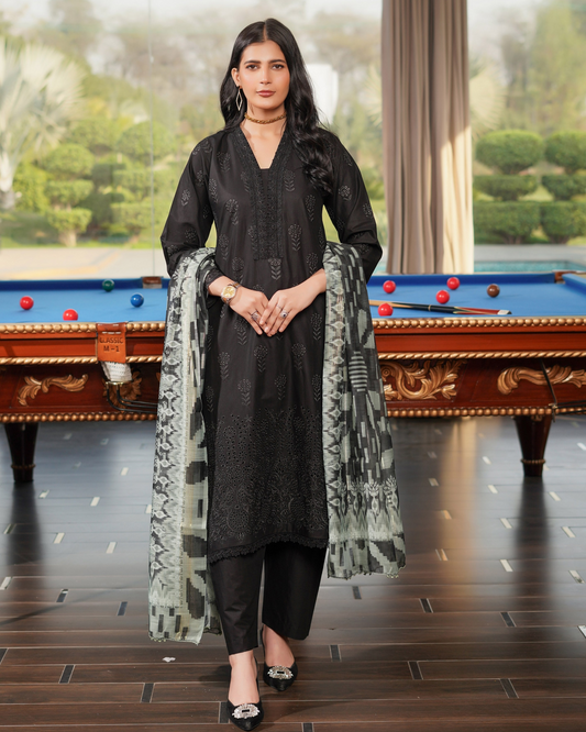 Munira Moon Cotton MSL 04 Black