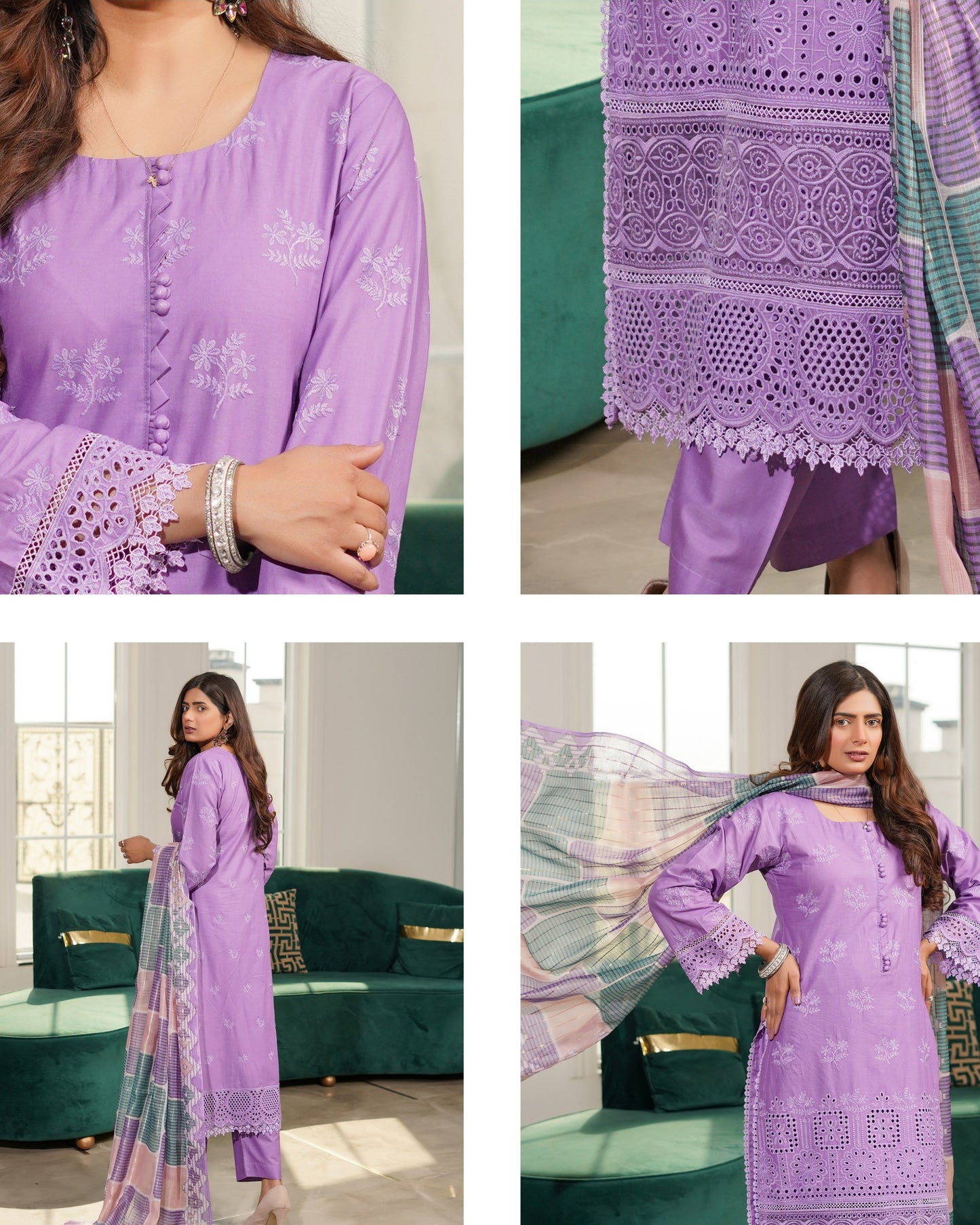 Munira Moon Cotton MSL 01 Lilac