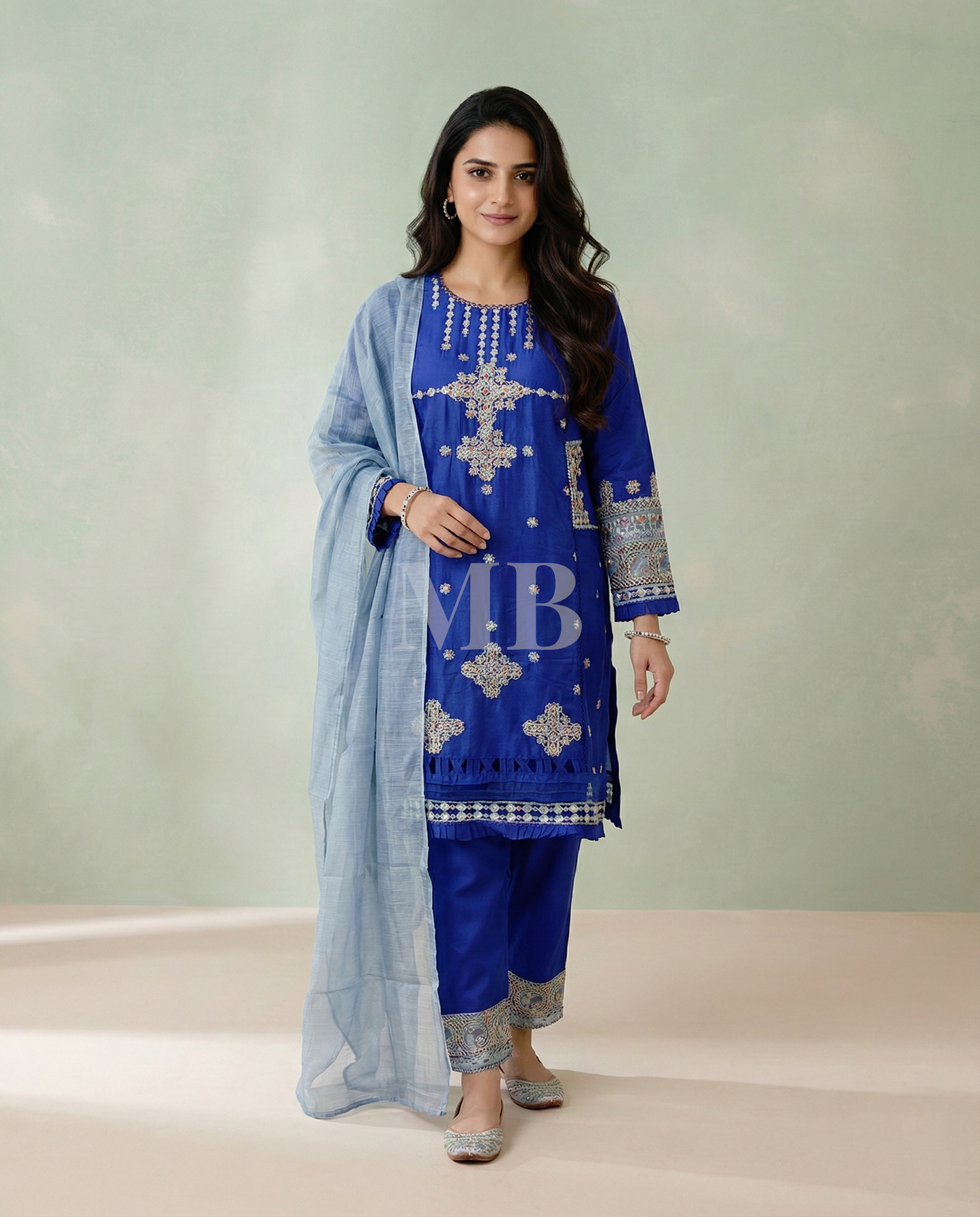 Binte Zahra 2322 Blue