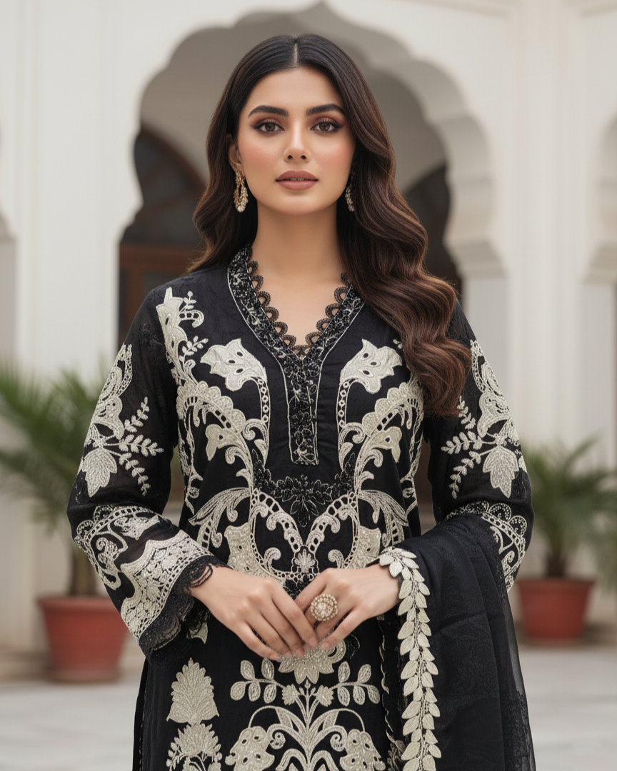 Amethyst Bloom Black