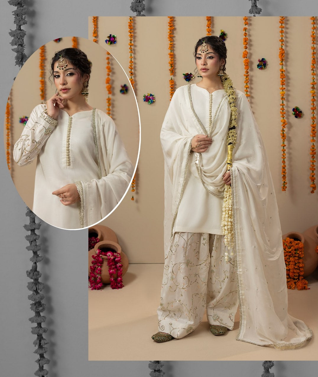 Chamkeli ZQ 2645 Ivory Gold