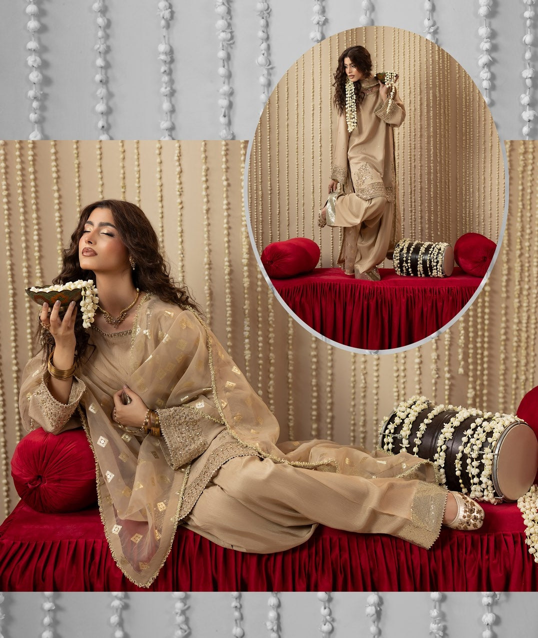 Chamkeli ZQ 2646 Beige Pink