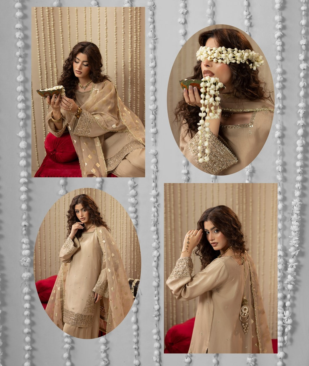 Chamkeli ZQ 2646 Beige Pink
