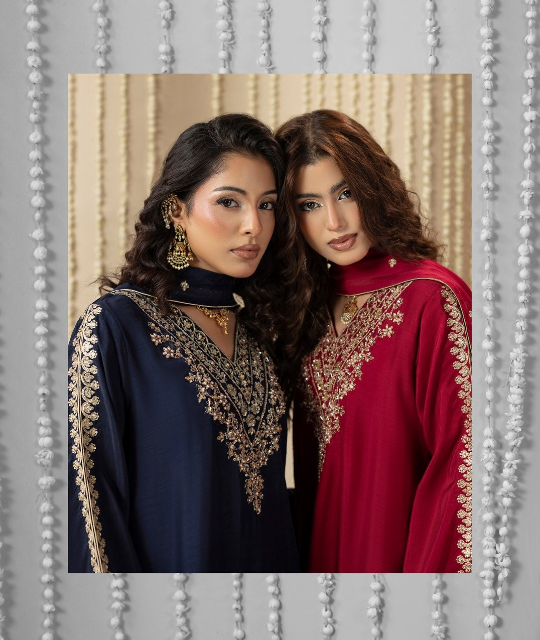 Chamkeli ZQ 2648 Blue Kaftan