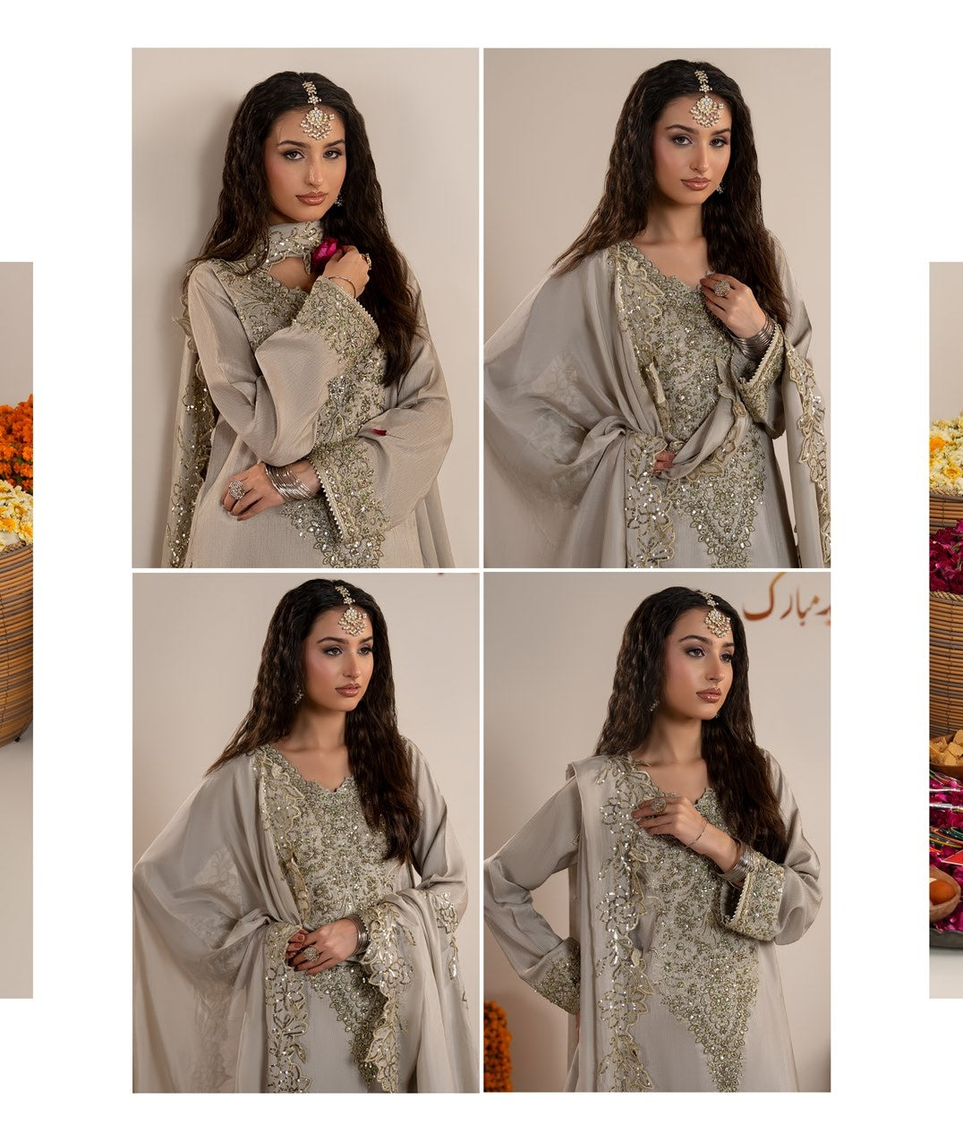 Chand Raat Edit 2 ZQ 2607 Light Grey