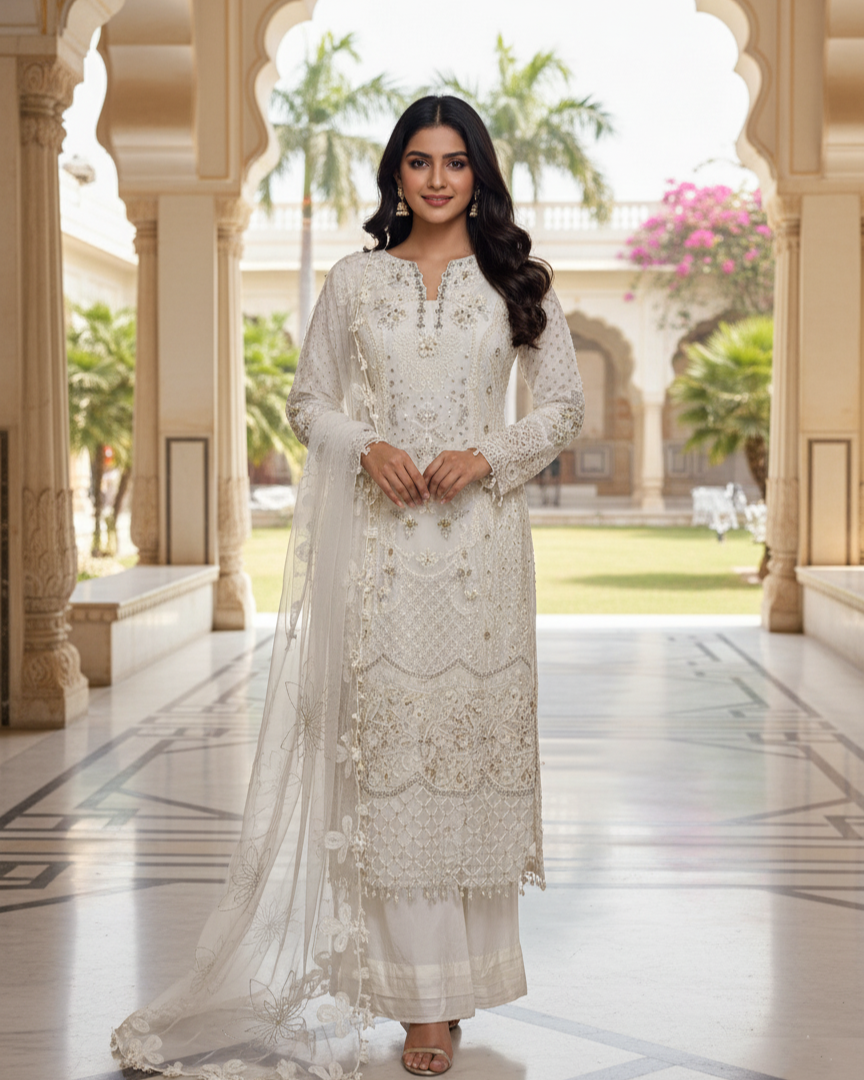 Chandni Haze Off White