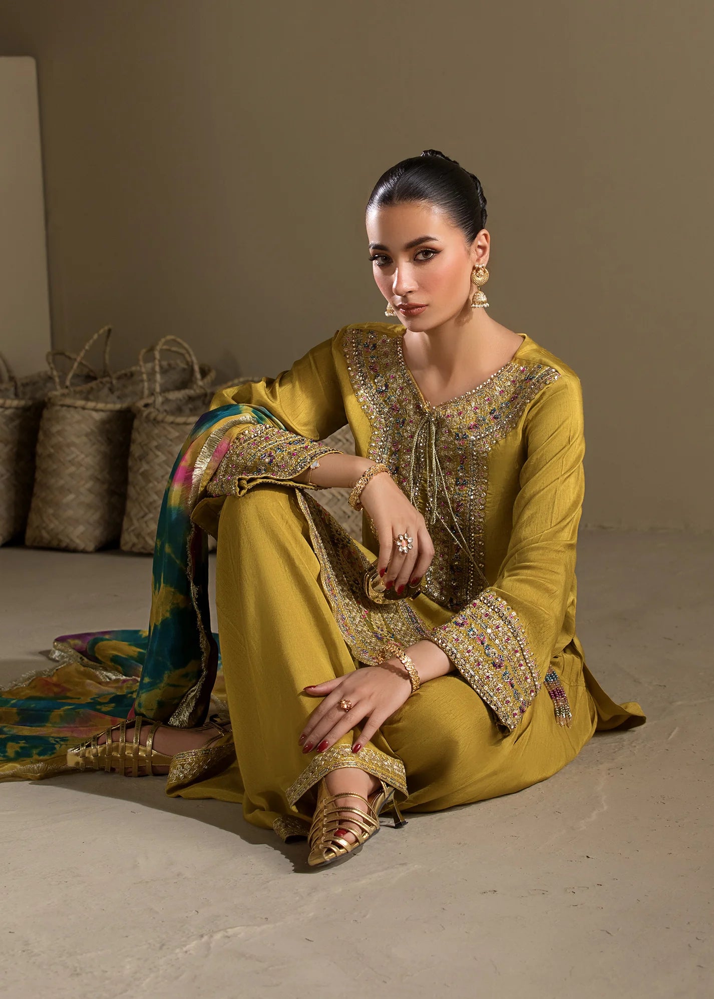 Abeer ZQ 2619 Yellow
