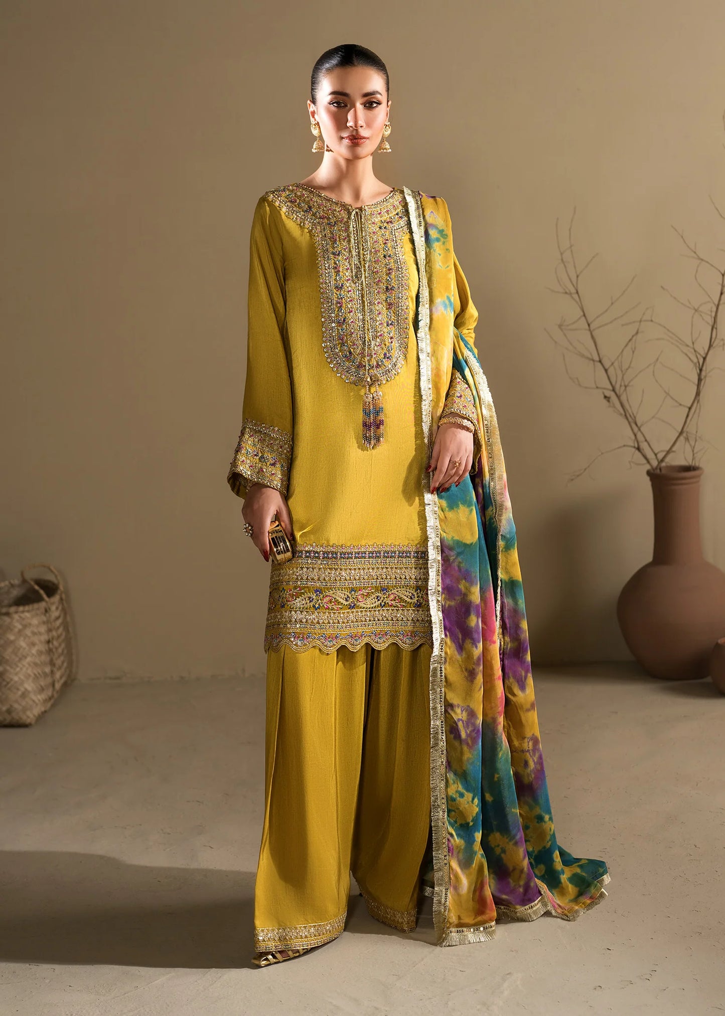 Abeer ZQ 2619 Yellow
